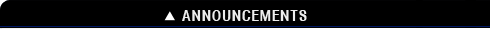 Annoucements